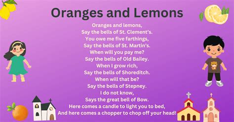 song oranges and lemons lyrics