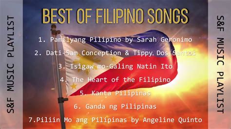 songs about being filipino