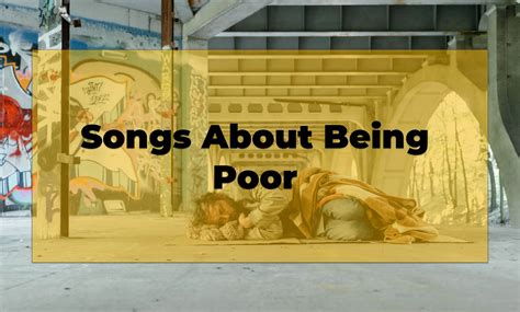 songs about being poor but happy
