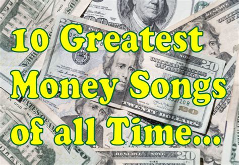 songs about money lyrics