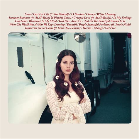 songs featuring lana del rey