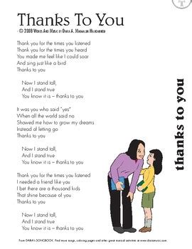 songs to thank teachers