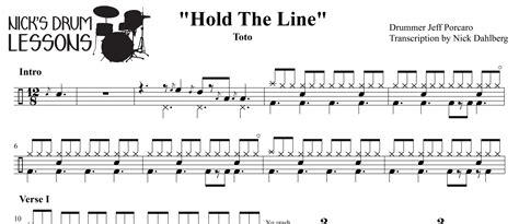 songs with best drums toto hold the line