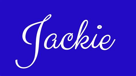 songs with the name jackie