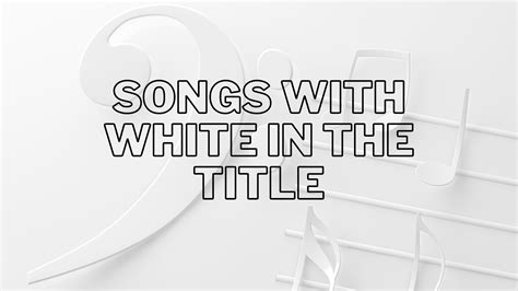 songs with while in the title