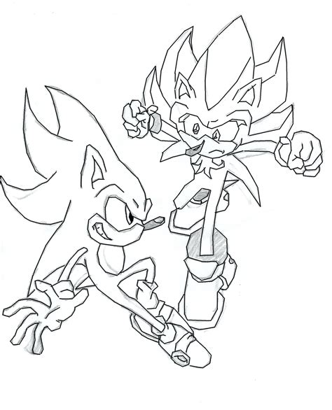 King Sonic Coloring Pages