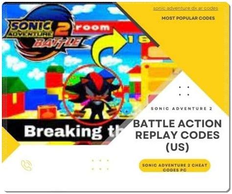Cheat codes for sonic adventure 2 battle
