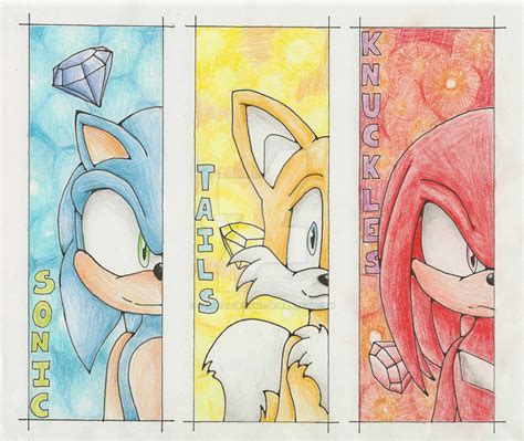 Sonic The Hedgehog Bookmark / Sonic The Hedgehog Bookmarks Jpg WèŠ±