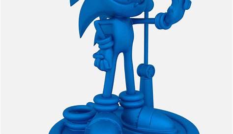3D Printable Sonic The Hedgehog by Ying