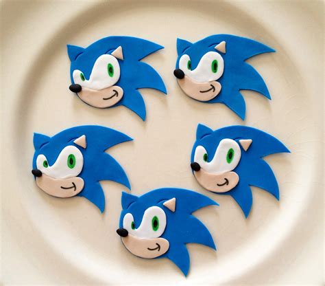 Sonic edible cake topper Photo Frosting sheet Personalized Etsy in