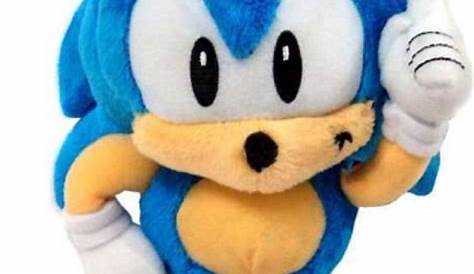 New Authentic Sanei 9" Shadow Stuffed Plush Sonic the Hedgehog | Shadow