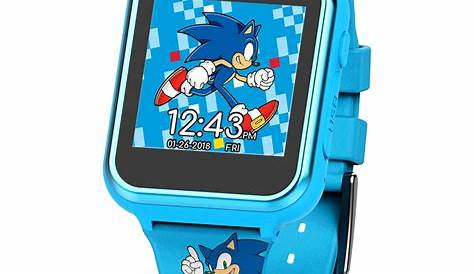 Accutime - SONIC THE HEDGEHOG FLASHING LCD WATCH WITH METALLIC BEZEL