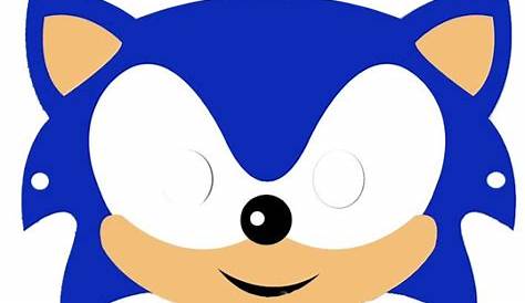 Sonic: Free Printable Mask Templates. - Oh My Fiesta! for Geeks