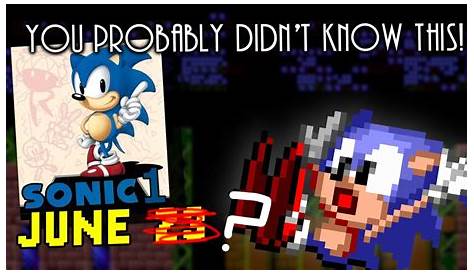 Top 10 Sonic The Hedgehog Hidden Secrets - YouTube