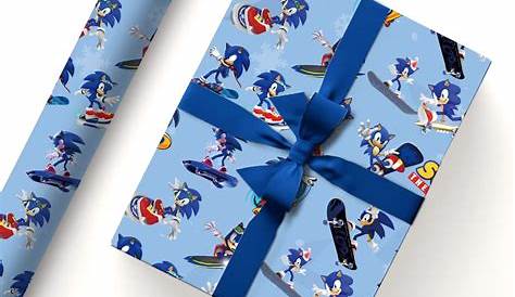 Amazon.com: sonic the hedgehog wrapping paper