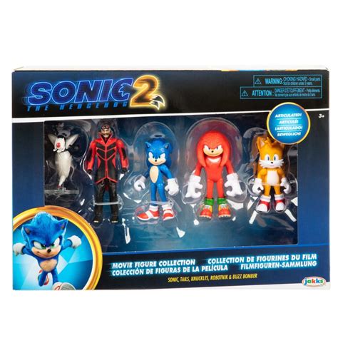 sonic 2 movie figure collection