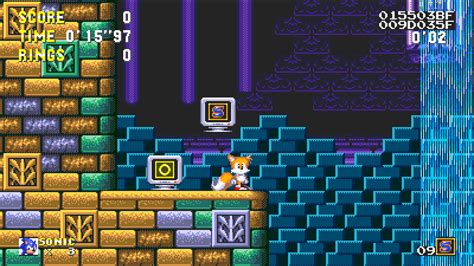 sonic 3 air debug mode code