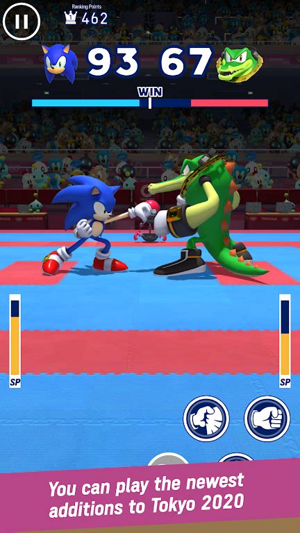 sonic at the olympic games mod apk