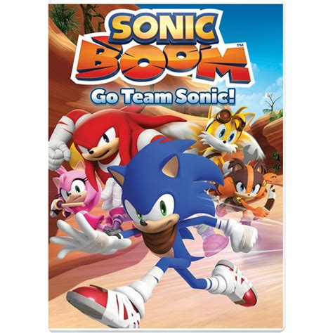 sonic boom go team sonic dvd