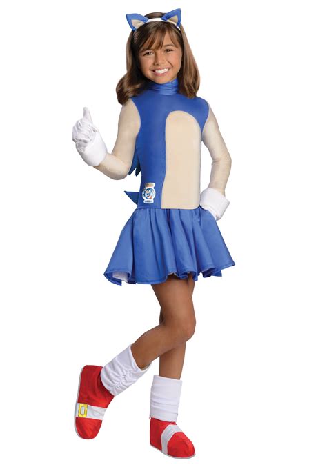 sonic costume for girls