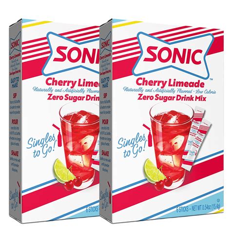 sonic flavored water drinks