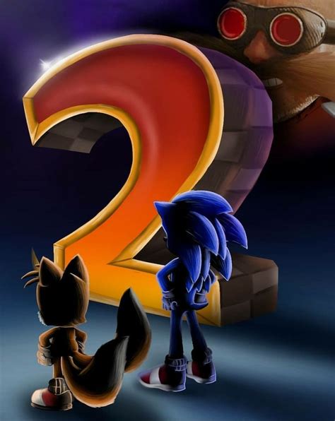 sonic movie 2 fan art