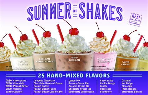 sonic shake flavors list
