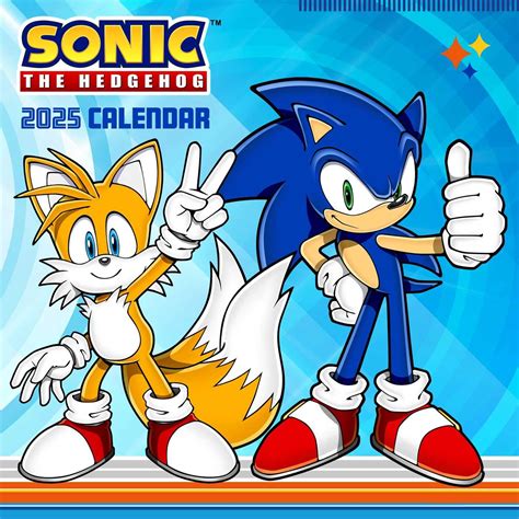 sonic the hedgehog calendar 2025