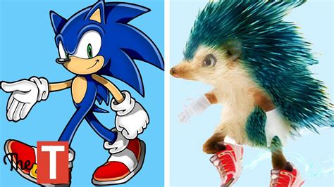 sonic the hedgehog characters in real life