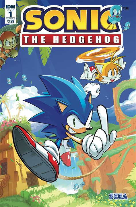 sonic the hedgehog comic issue 1