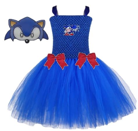 sonic the hedgehog dress for girls