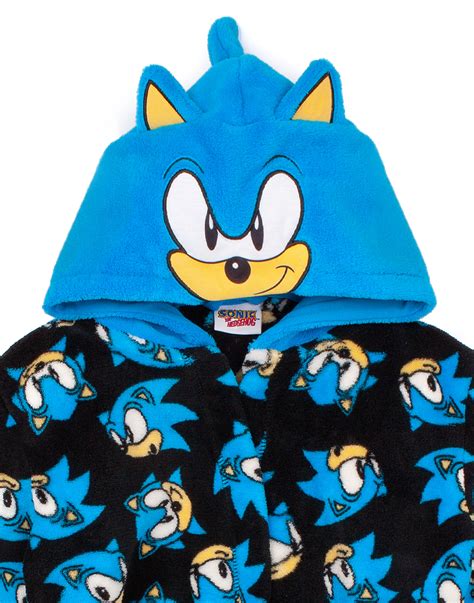 sonic the hedgehog dressing gown