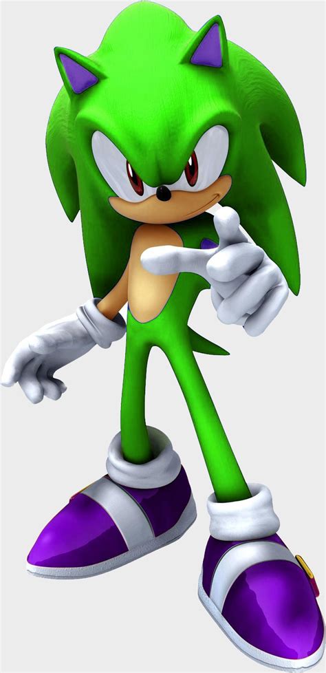 sonic the hedgehog green character
