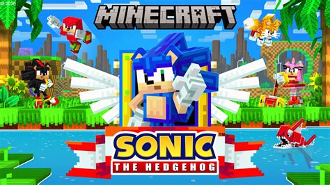 sonic the hedgehog in minecraft