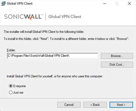 sonicwall global client download