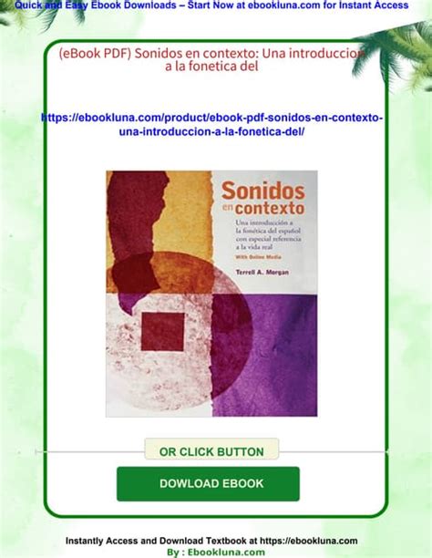 Incredible Sonidos En Contexto Pdf Viral