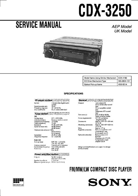 Sony CdxGt565Up Radio Wiring Diagram Sony Cdx Gt565up Operating