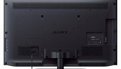 Sony Kdl 46Ex645 Lcd Television Owner's Manual