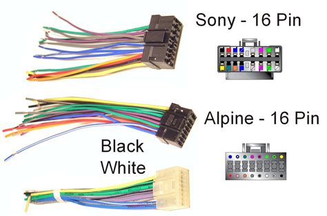 DNF Sony 16 Pin 2013UP Radio Wiring Harness Car Stereo Audio Power