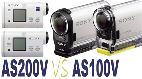 Sony Action Cam Comparison