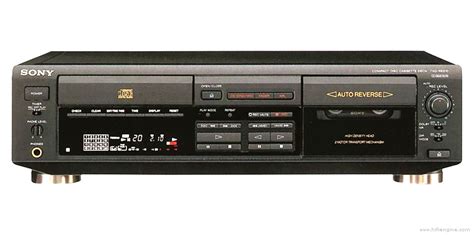 Sony Cassette Cd Player Deck