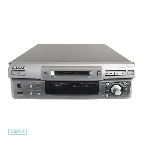 Sony Minidisc Separate