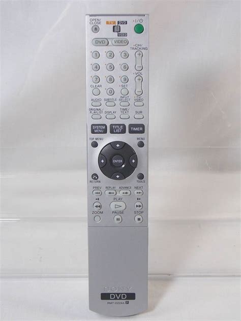 sony rmt-d224a remote control
