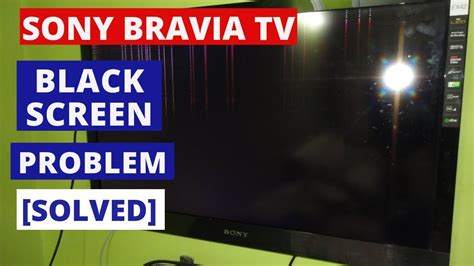 Sony Tv Dark Screen