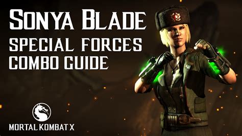 sonya blade special moves