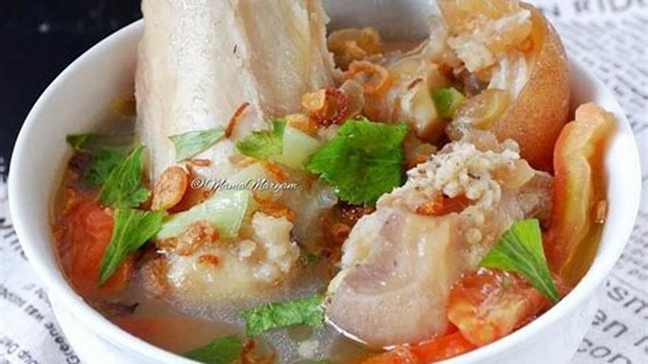 Resep Sop Kaki Sapi: Rahasia Kuliner yang Menakjubkan Terungkap!