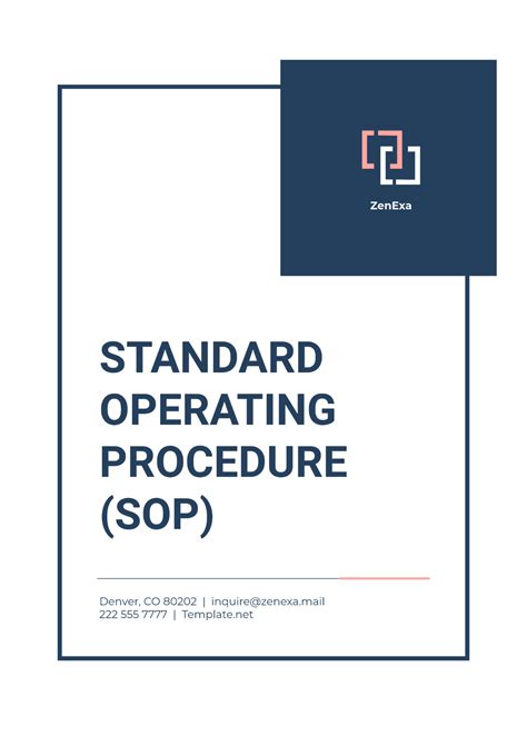 37 Best Standard Operating Procedure (SOP) Templates
