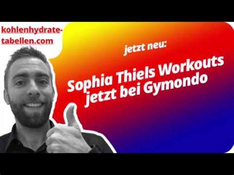 sophia thiel workout youtube