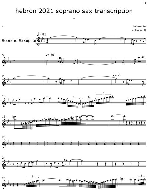 Soprano Sax Tips