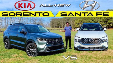 sorento vs santa fe 2023